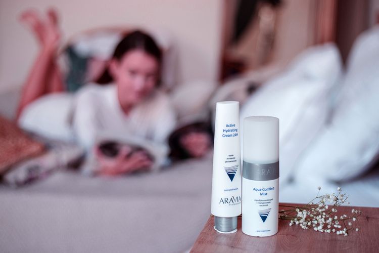 Средства ARAVIA Professional для интенсивного увлажнения кожи лица