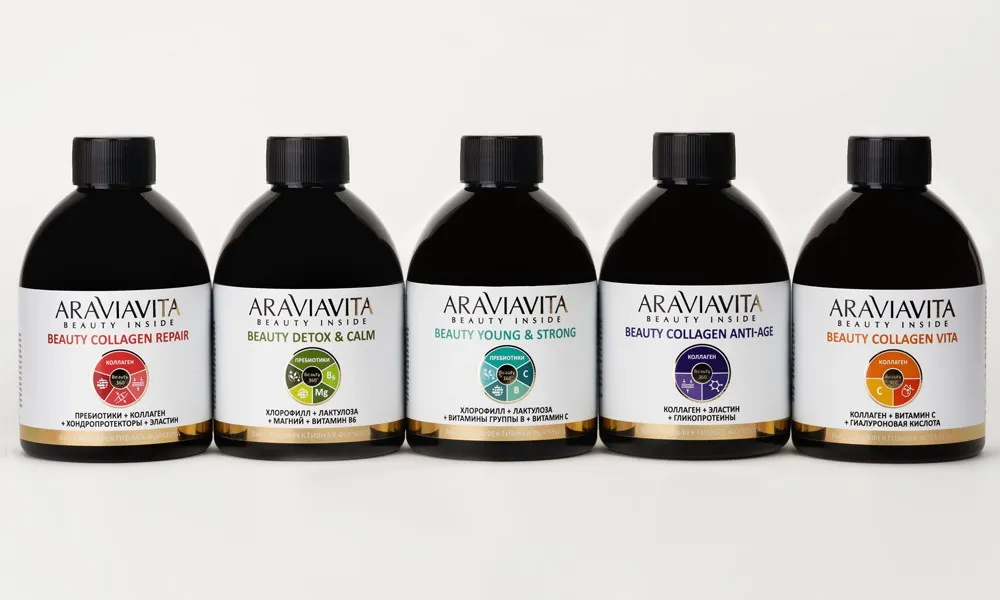 Усильте внешнюю красоту изнутри с сиропами ARAVIAVITA